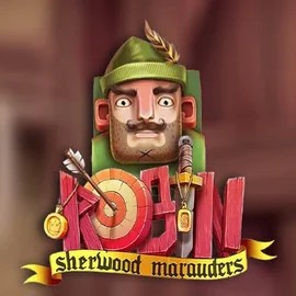 Robin Sherwood Marauders slot logo by Yggdrasil at Klikki CasinoRobin Sherwood Marauders